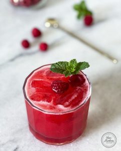 Raspberry Dream Cocktail - innocent on the outside, boozy on the inside